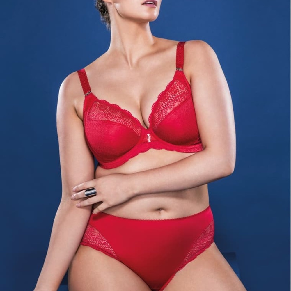 Elomi Carmen Underwire Plunge Bra in 40HH (9D US) - Picture 4 of 7